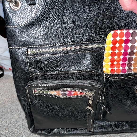 Franco Sarto Black Crossbody Purse - Picture 5 of 8